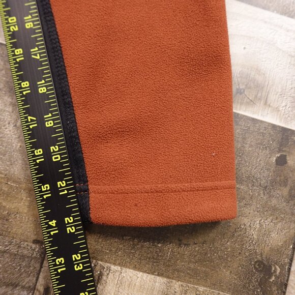 Eddie Bauer Windcutter Fleece Jacket Men’s Tall XL Rust Black Outdoor - Picture 8 of 13